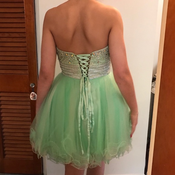 Boubou Mint Green Dress - Picture 2 of 3